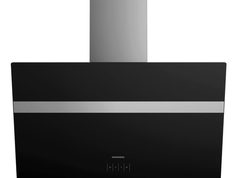 Grundig GDS 5460 B Grundig schuine afzuigkap 90 cm zwart