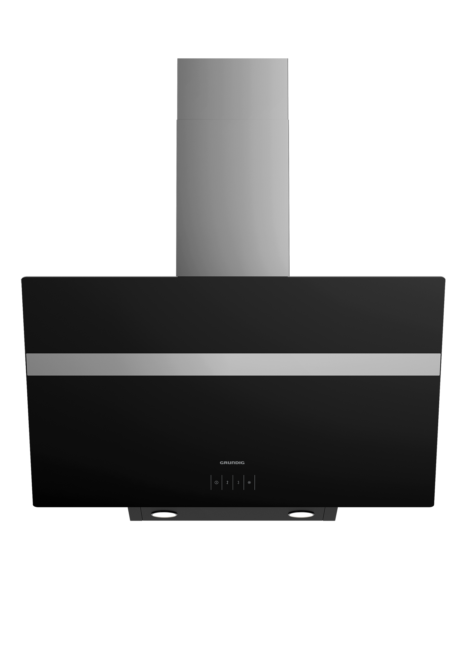 Grundig GDS 5460 B Grundig schuine afzuigkap 90 cm zwart