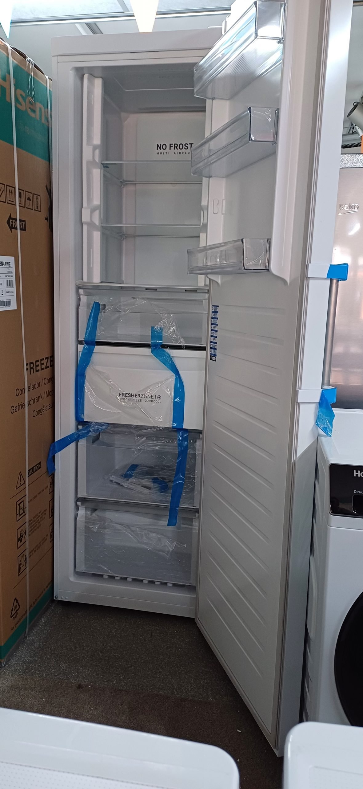 Haier H3F-320WSAAU1vriezer nieuw outlet