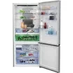 RCNE720E3VZXPN BEKO koel/vries combinatie Koel/vries vrijstaand, 192cm, 615L (430+185), NoFrost, 41dB, Tiptoets., LED, Energie F