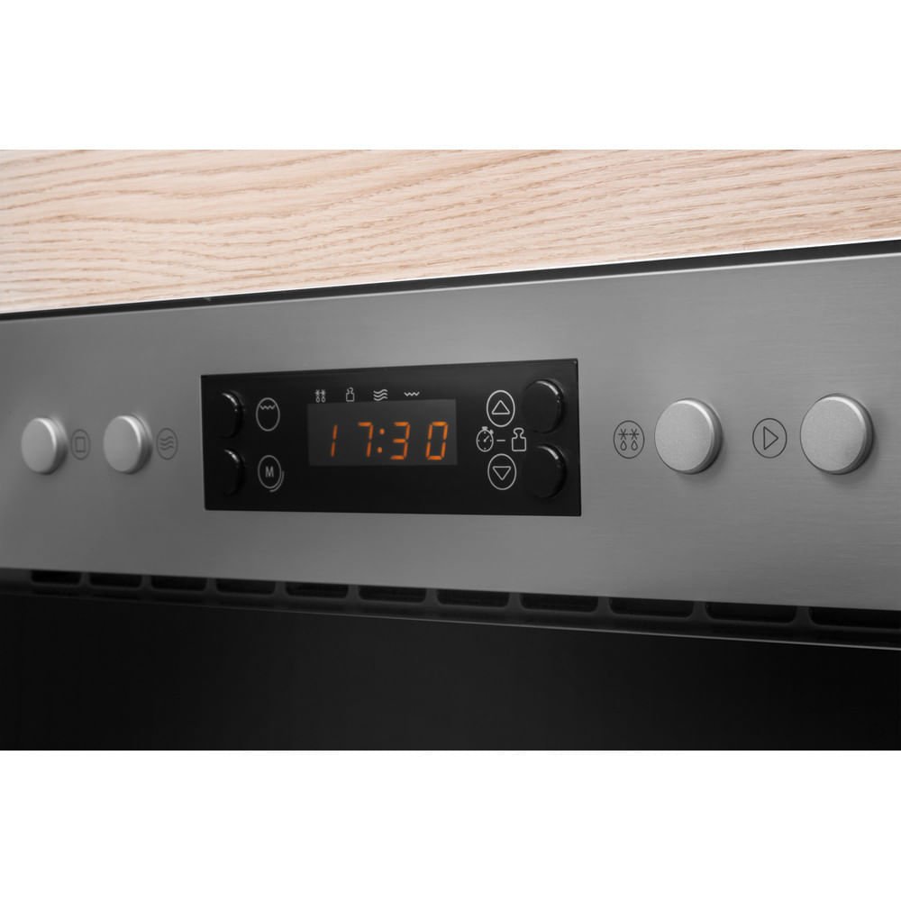 Indesit inbouw magnetron: kleur roestvrij staal - IMBN3 R3 IX