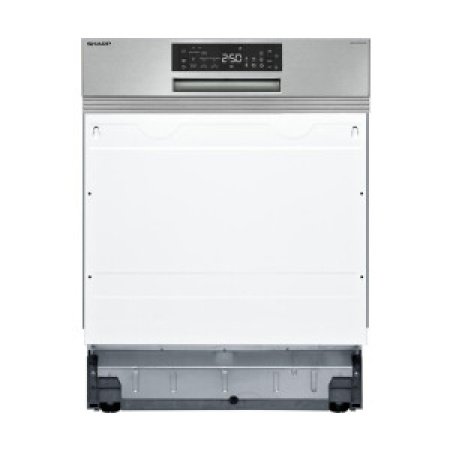 SHARP QW-NA25S44BI-DE Semi inbouw vaatwasser half geïntegreerd