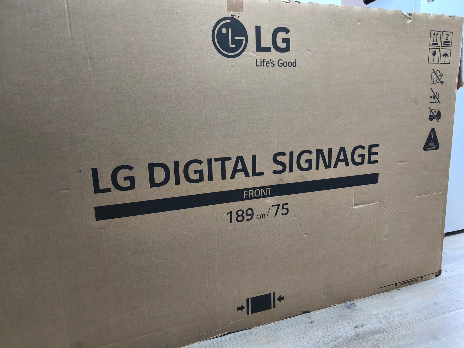 LG 75UH5J-M Digitale signage flatscreen 190,5 cm (75") LCD Wifi 500 cd/m² 4K Ultra HD Zwart WebOS 24/7