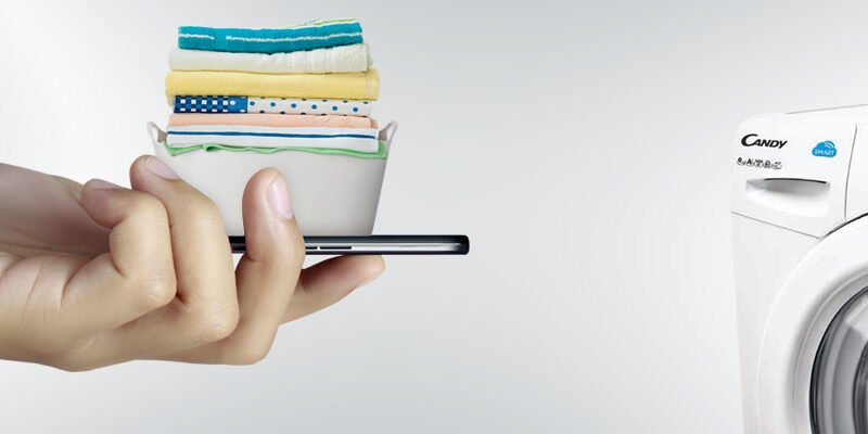 candy wasdroog-combinatie nsow485wms/1-S smart touch 8+5 kg