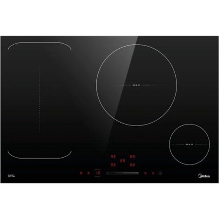 Midea KI800IX kookplaat Zwart Ingebouwd 77 cm Inductiekookplaat zones 4 zone(s)