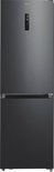 Elektronica Keukenapparaten Koelen & Vriezen Koelkasten Koel/vriescombinaties Inventum KV1850B No Frost energiezuinige koel-vriescombinatie - 185 cm hoog - 338 liter - Zeer stil: 35 dB - Superkoelen - Supervriezen - Energielabel C - Vrijstaand - Zwart