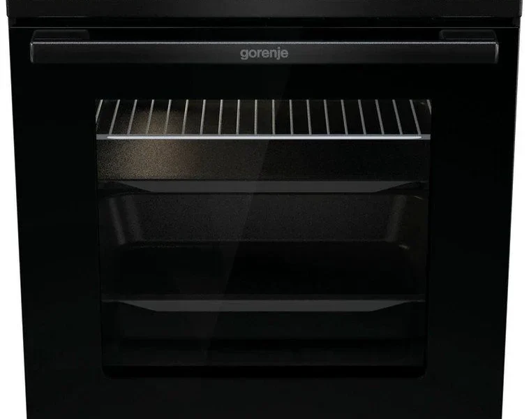 Gorenje GEIT5C60BPG, Vrijstaand Inductie fornuis, Zwart, Draaiknop, Touch, Zwart, Front / Top front, Glas