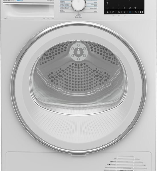 BEKO B5T68247W2 Warmtepompdroger RAPIDRY Selecive 8KG A+++