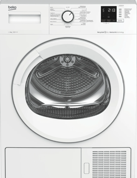 Beko DH8735GA01 wasdroger Vrijstaand Voorbelading 8 kg Wit