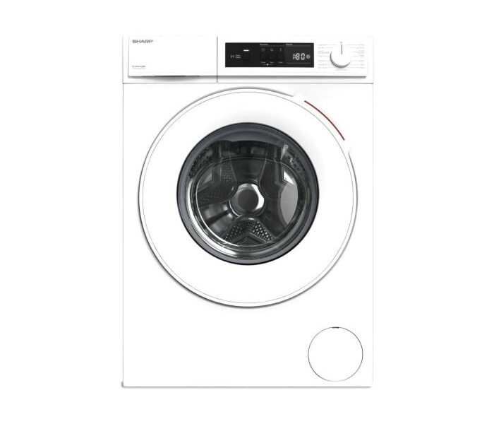 Sharp ES-NFA014DWB-EN 10kg WasMachine met 1400 rpm - wit
