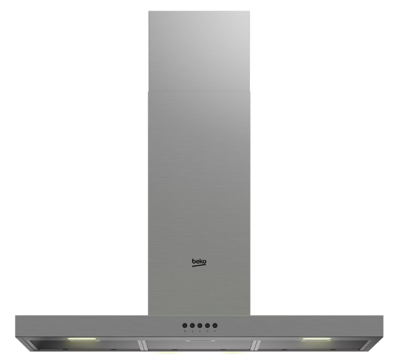 Beko BHCB96622BX: 90 cm Muur gemonteerd Afzuigkap