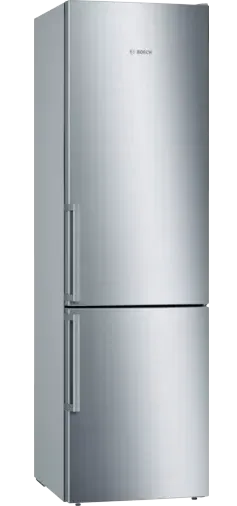 Bosch KGE398IBP - Koel-vriescombinatie - 201 cm - 343L - Low Frost - RVS