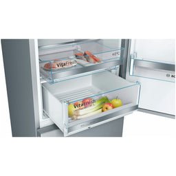 Bosch KGE398IBP - Koel-vriescombinatie - 201 cm - 343L - Low Frost - RVS